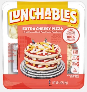LUNCHABLES - Extra Cheesy Pizza